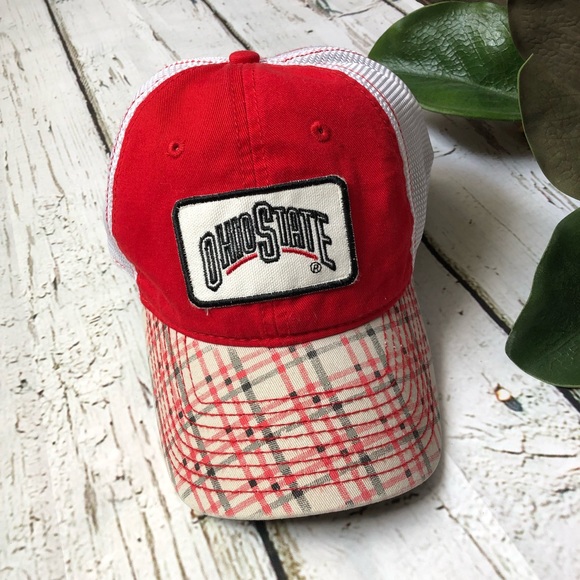 Plaid ohio state hat Clearance